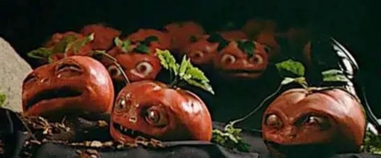 Killer Tomatoes Strike Back! background