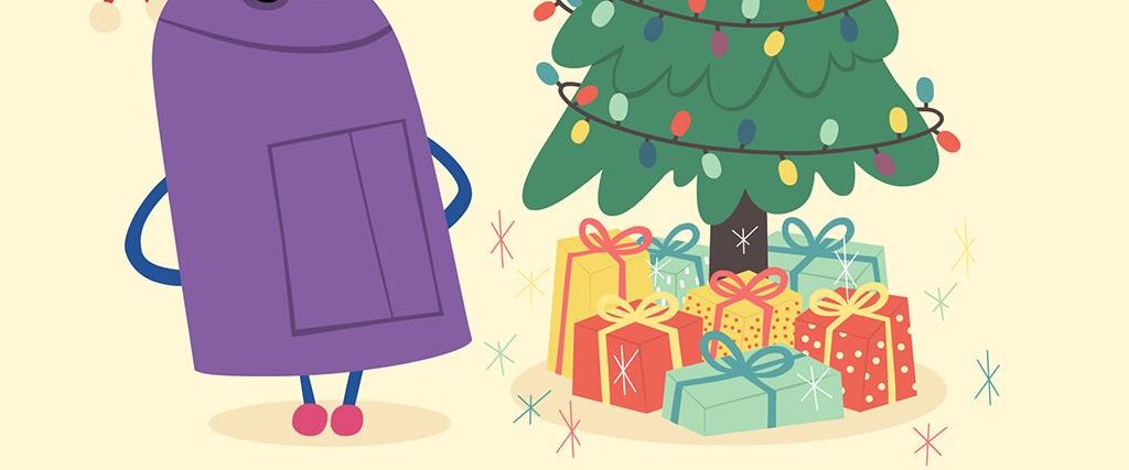 A StoryBots Christmas background