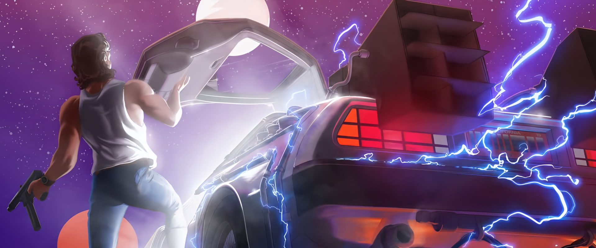 In Search of Tomorrow background