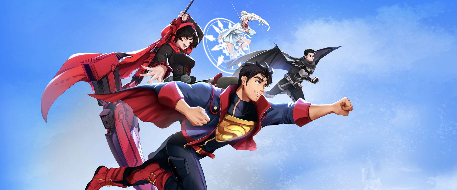 Justice League x RWBY: Super Heroes & Huntsmen, Part One background