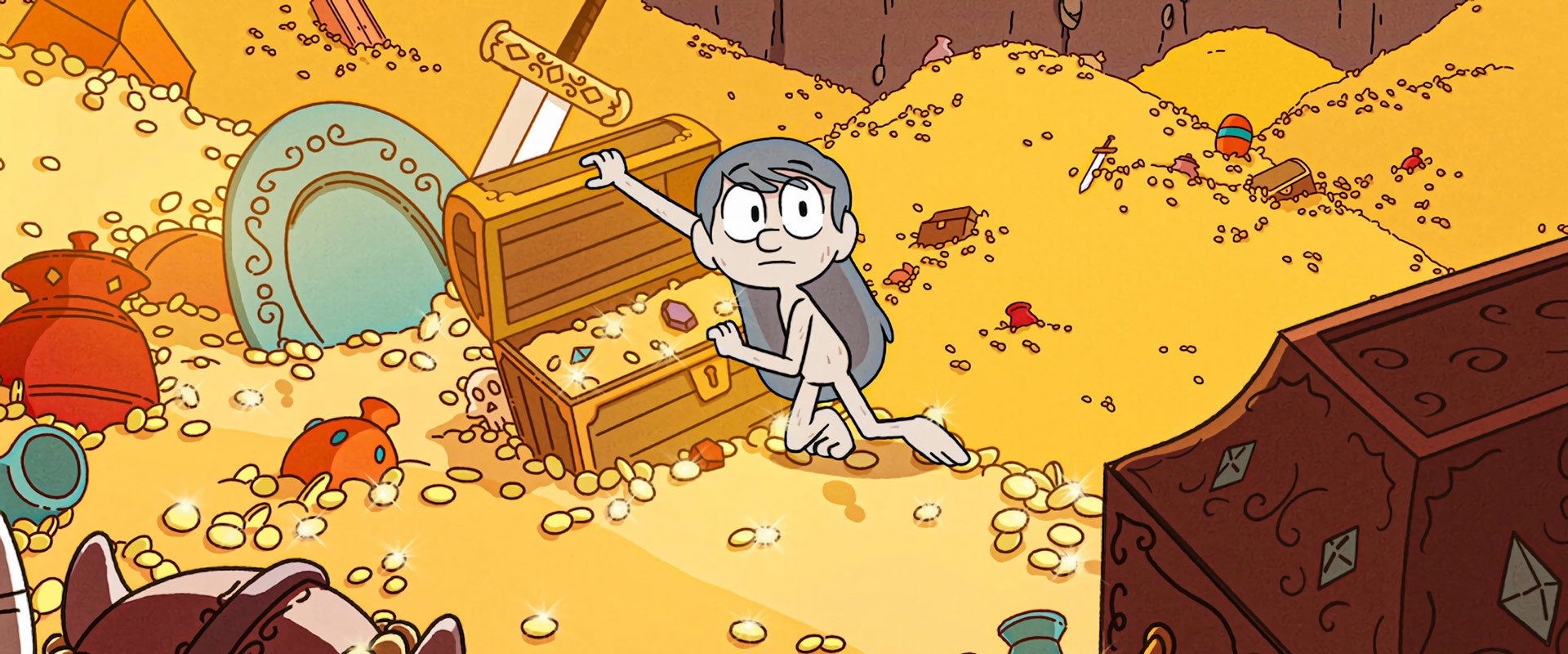 Hilda and the Mountain King background