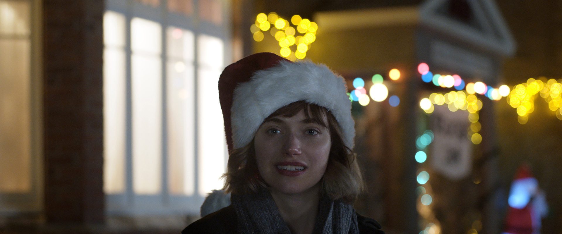 Black Christmas background