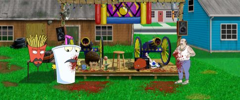 Aqua Teen Hunger Force Colon Movie Film for Theaters background