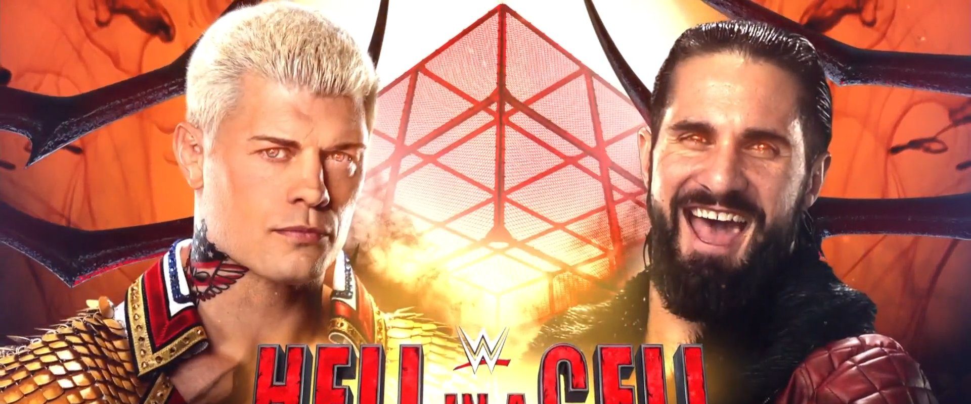WWE Hell in a Cell 2022 background