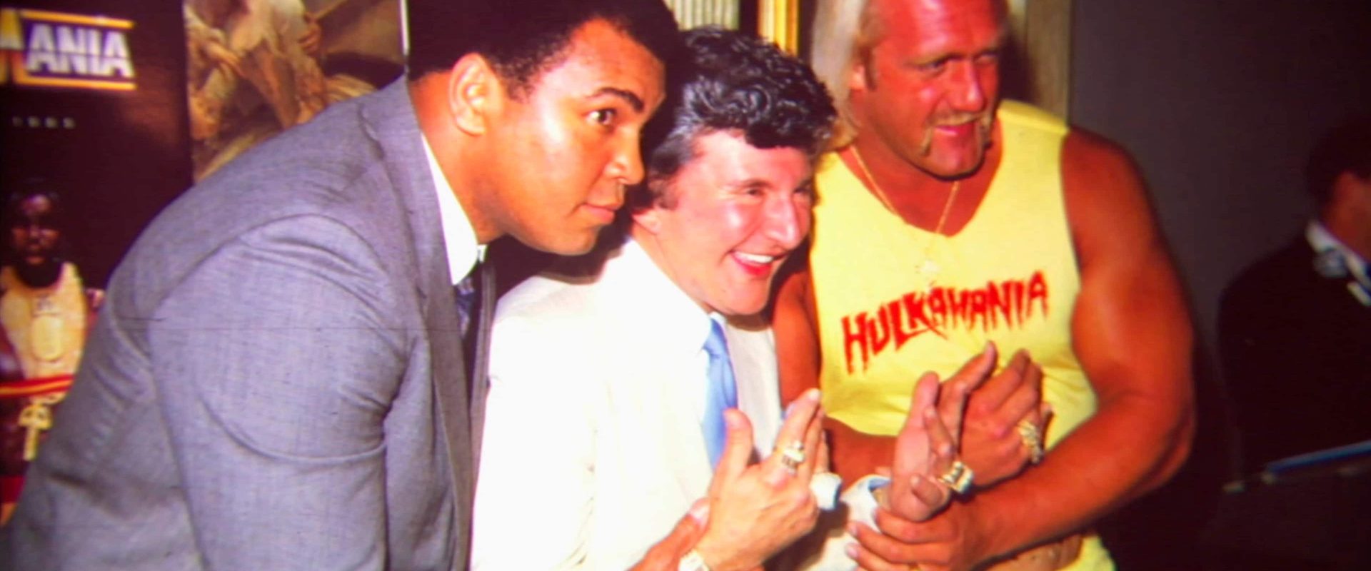 The True Story of WrestleMania background