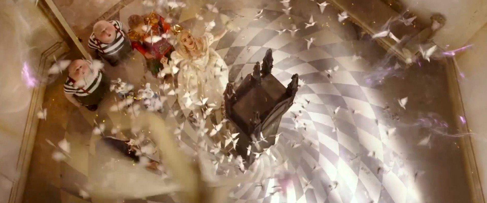 Alice Through the Looking Glass background