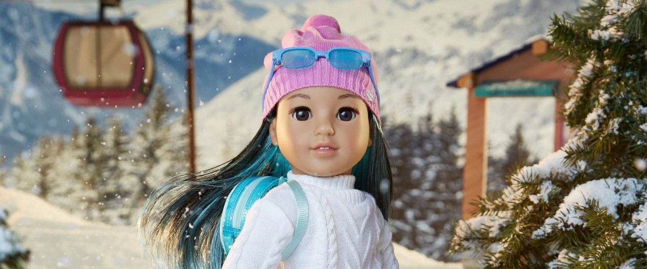 American Girl: Corinne Tan background