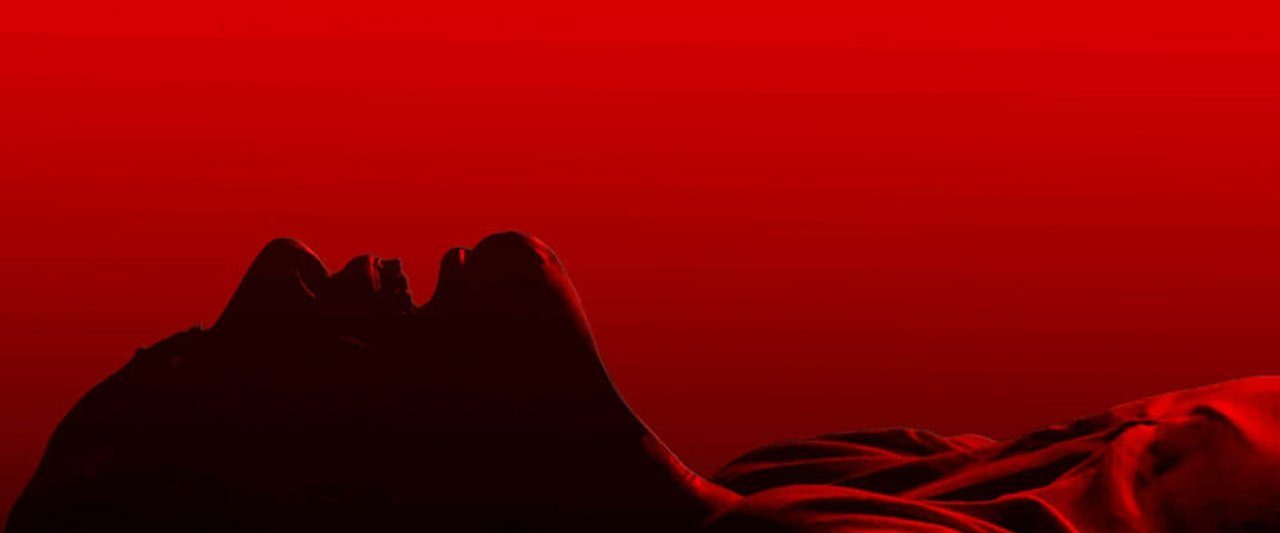 The Dark Red background