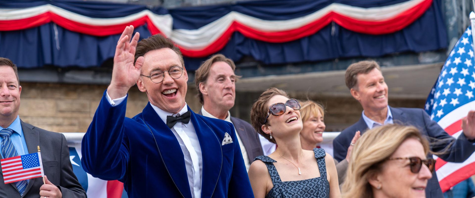 Clown in a Cornfield background