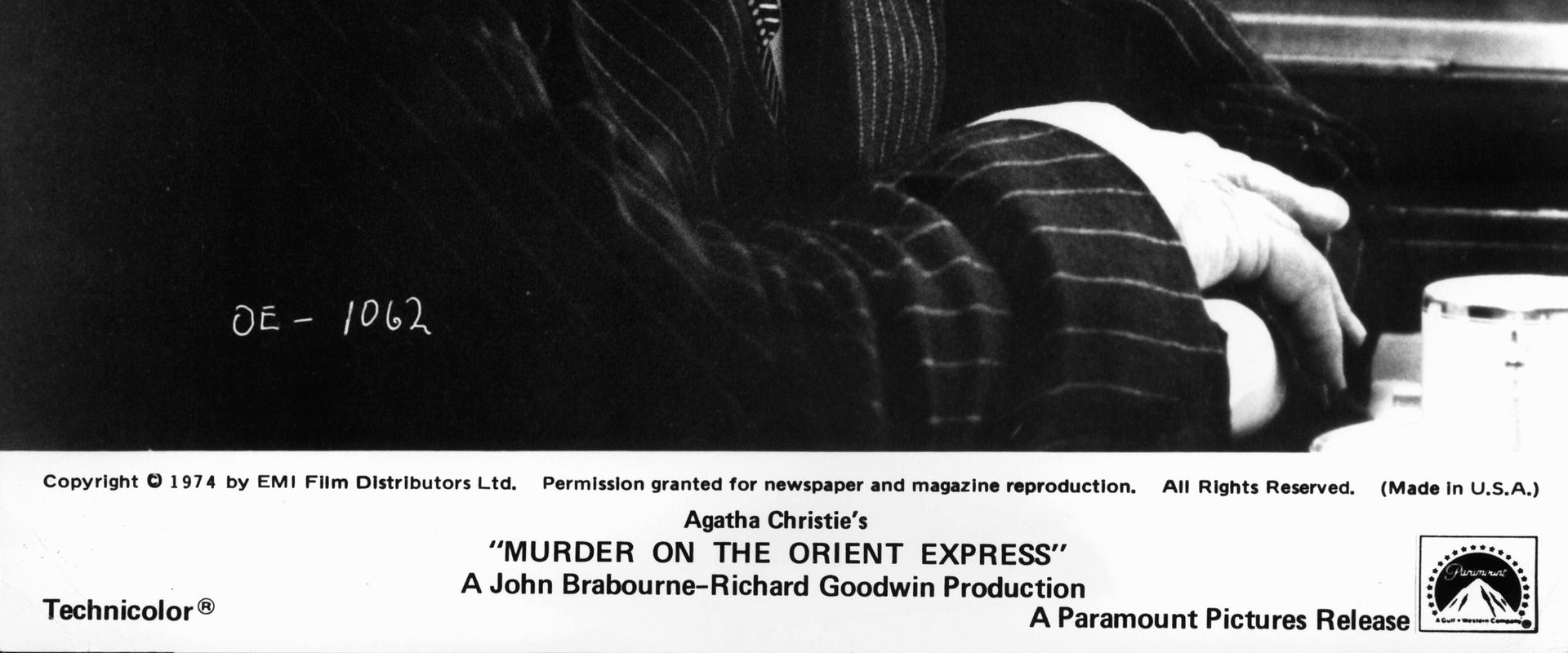 Murder on the Orient Express background
