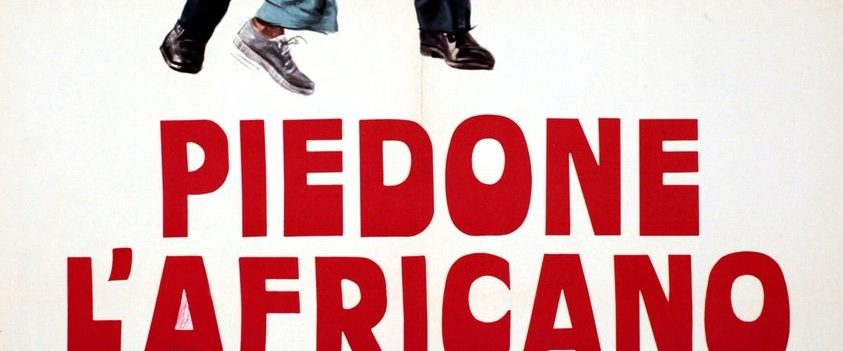 Flatfoot in Africa background