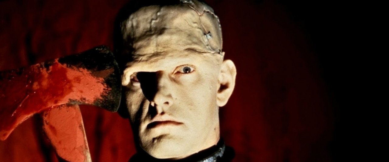The Horror of Frankenstein background