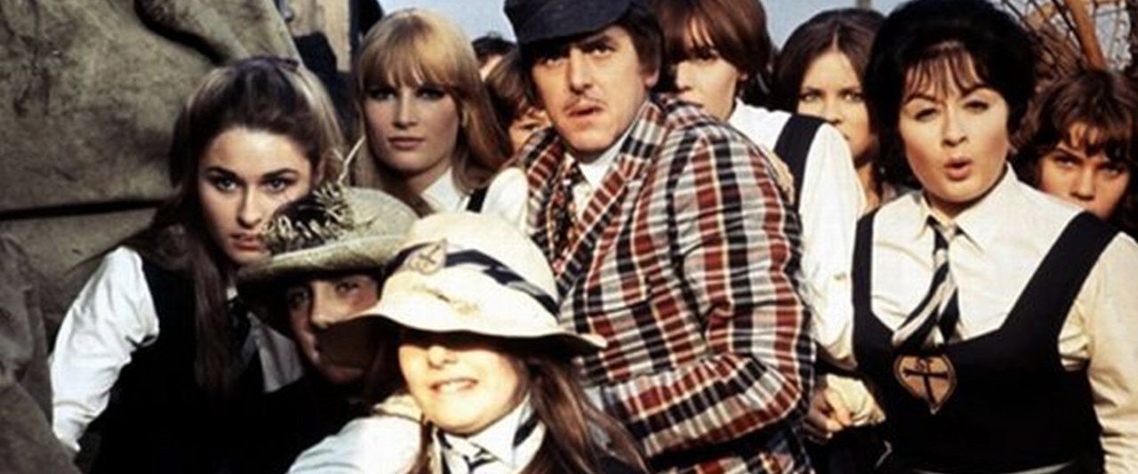 The Great St Trinian's Train Robbery background