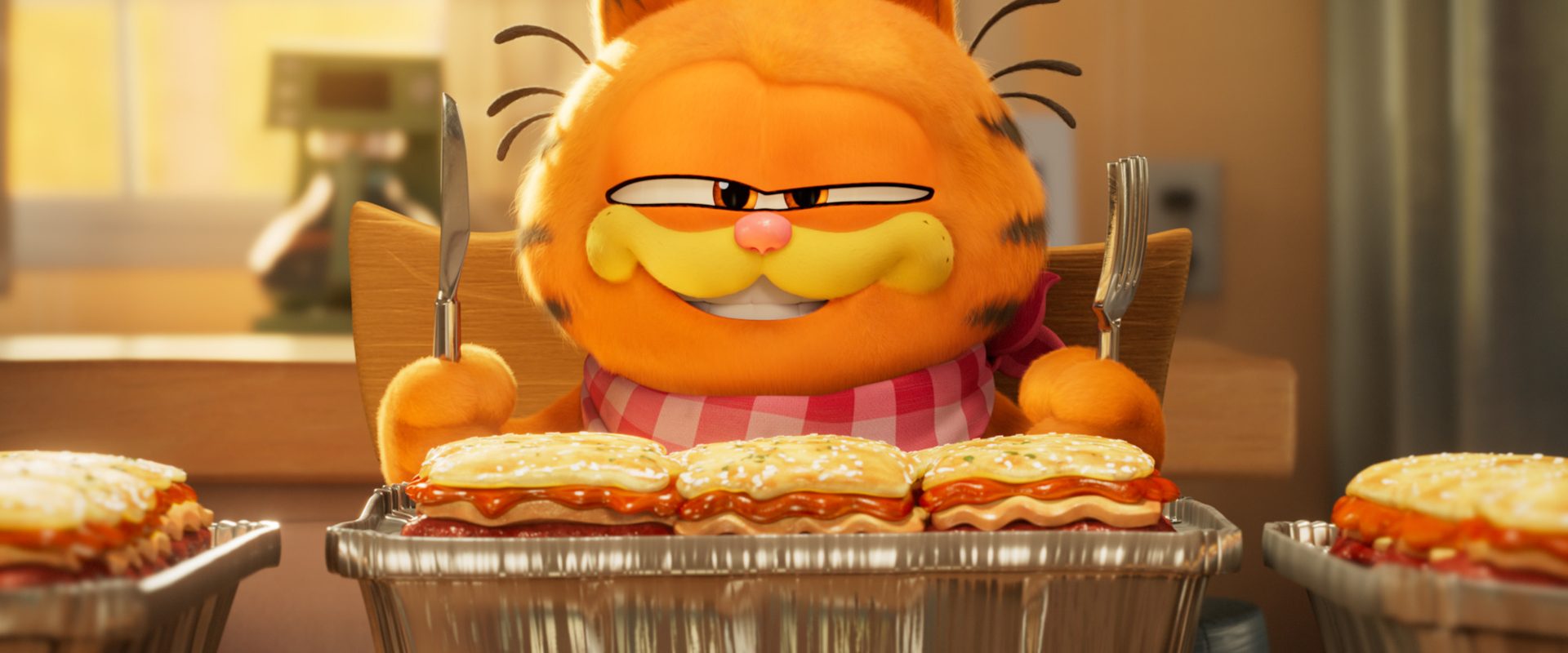 The Garfield Movie background