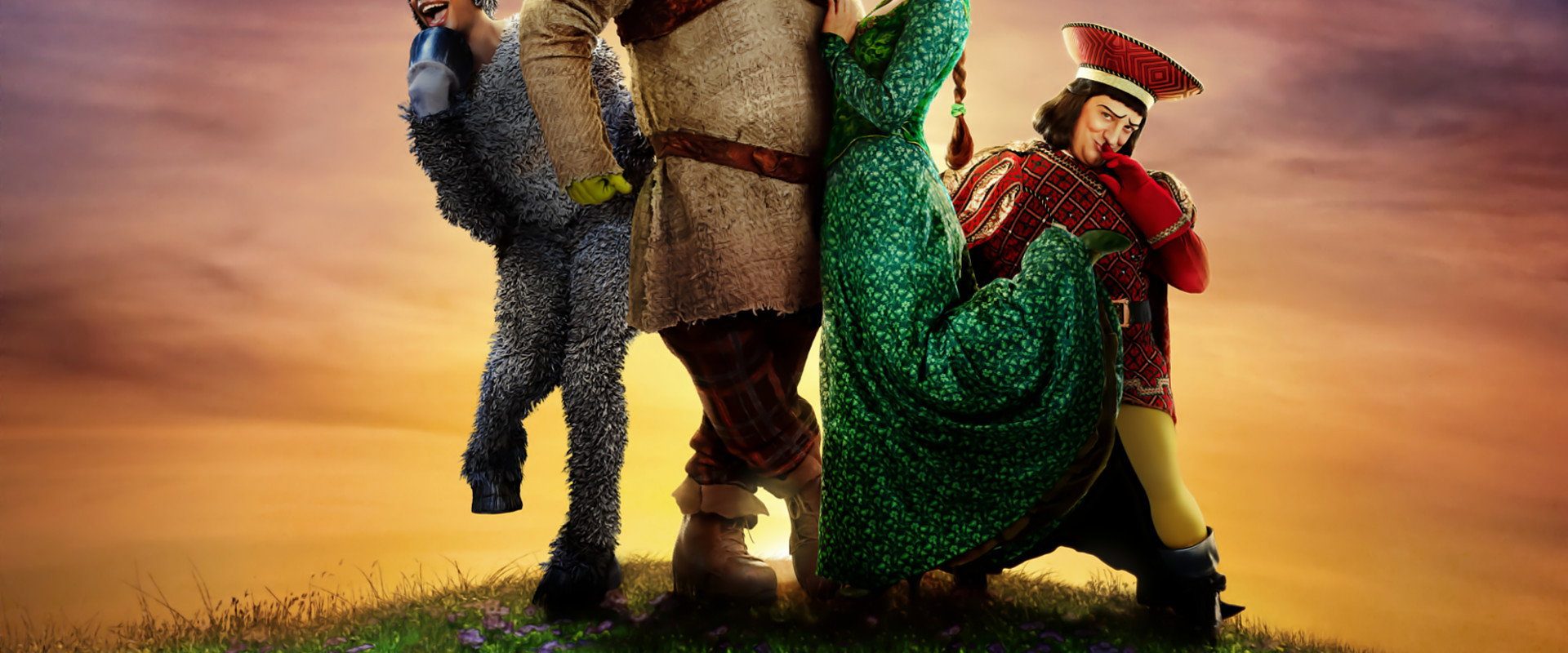 Shrek the Musical background
