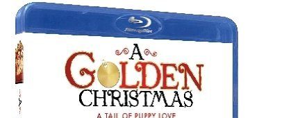 A Golden Christmas background