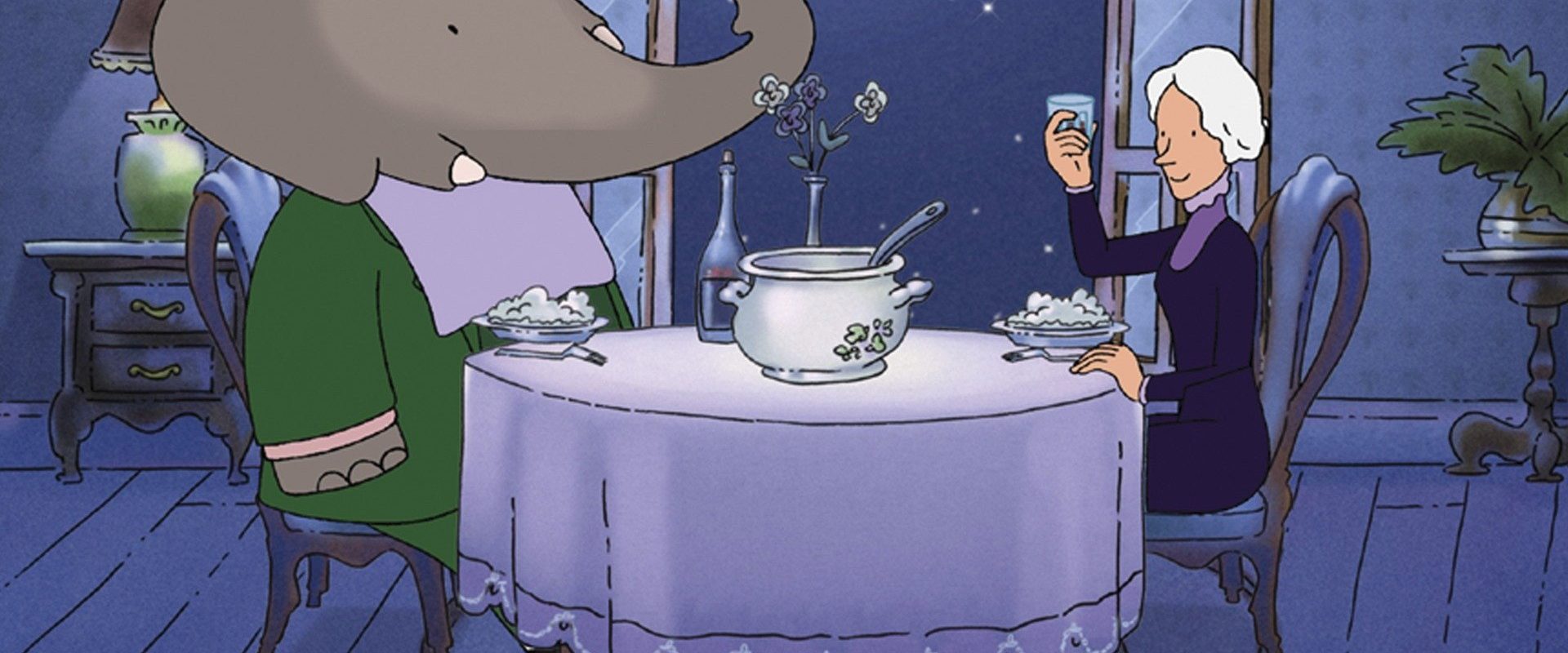 Babar: King of the Elephants background