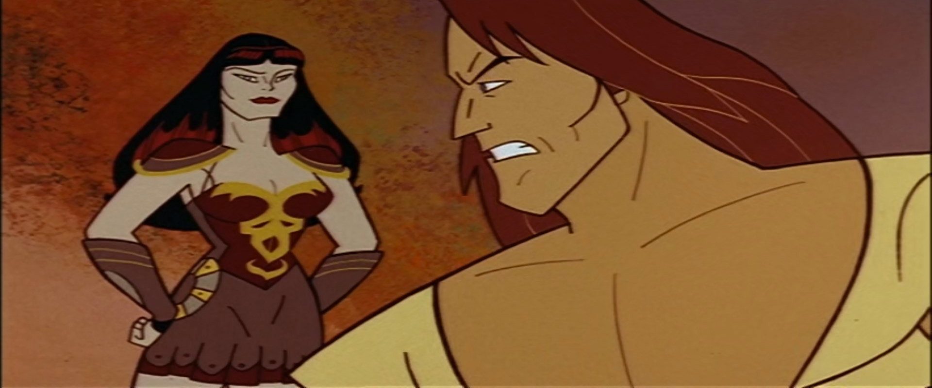 Hercules and Xena - The Animated Movie: The Battle for Mount Olympus background
