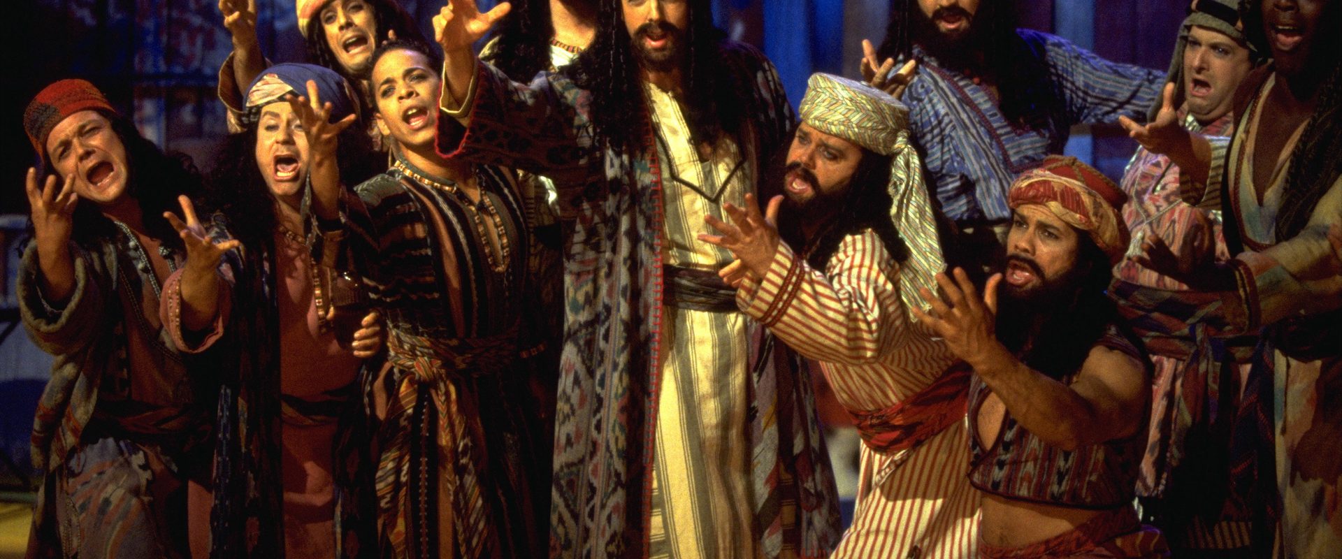 Joseph and the Amazing Technicolor Dreamcoat background