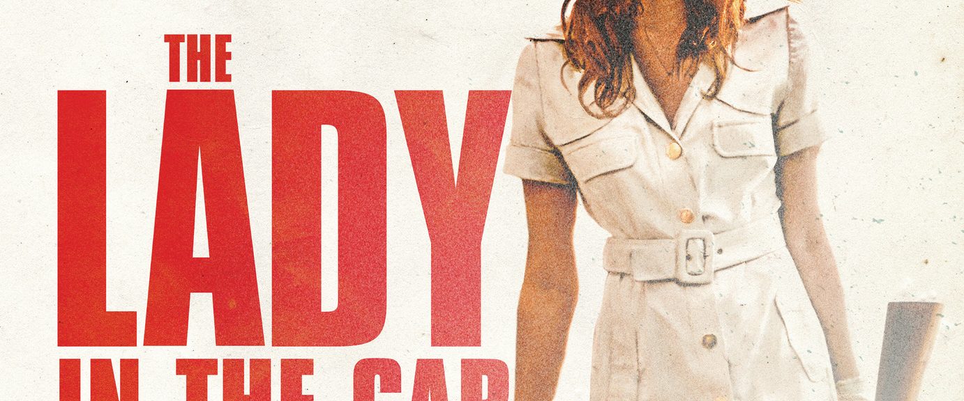 The Lady in the Car with Glasses and a Gun background