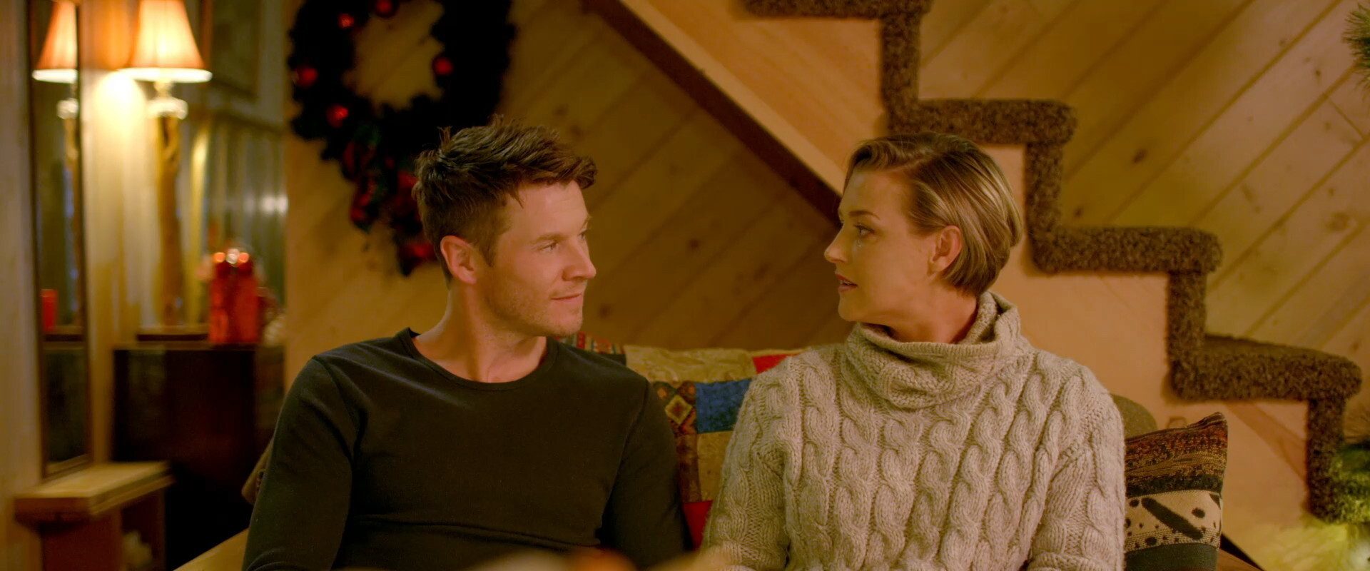 The Christmas Cabin background