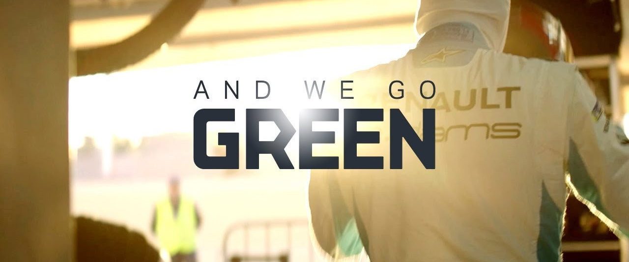 And We Go Green background