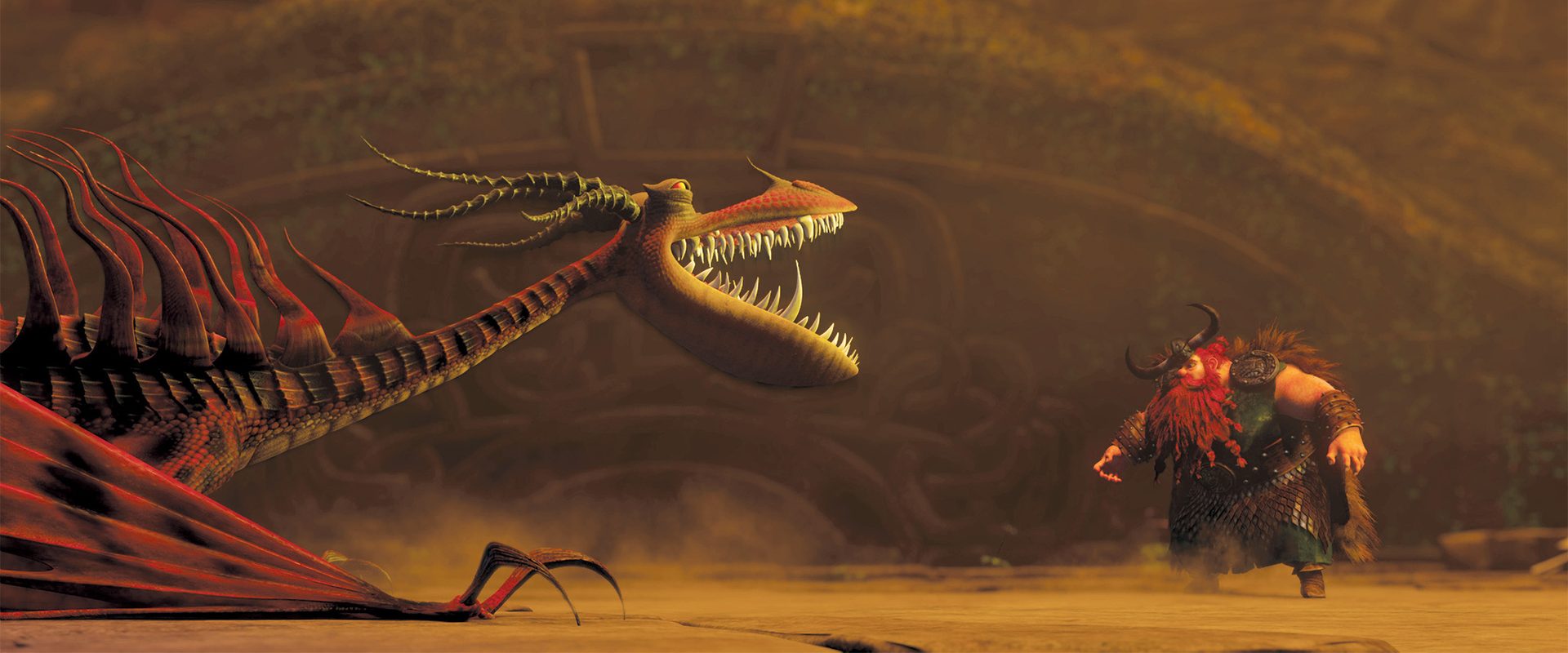 How to Train Your Dragon background