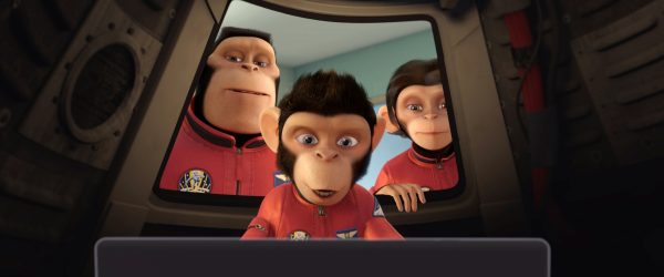 Space Chimps background