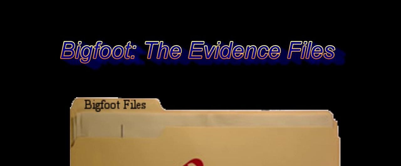 Bigfoot: The Evidence Files background