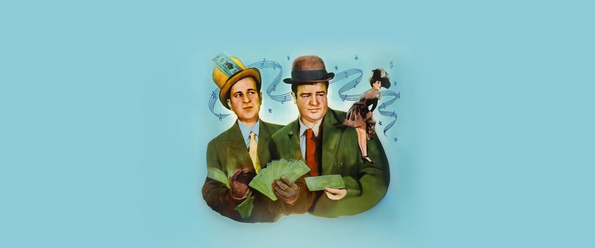 The Naughty Nineties background