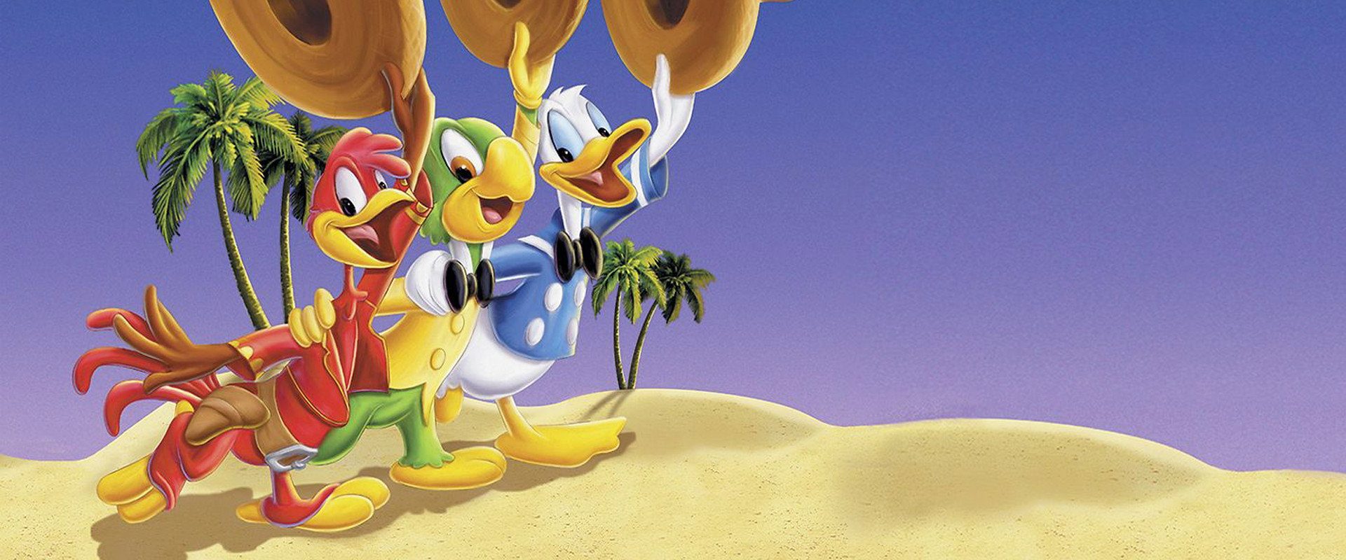 The Three Caballeros background