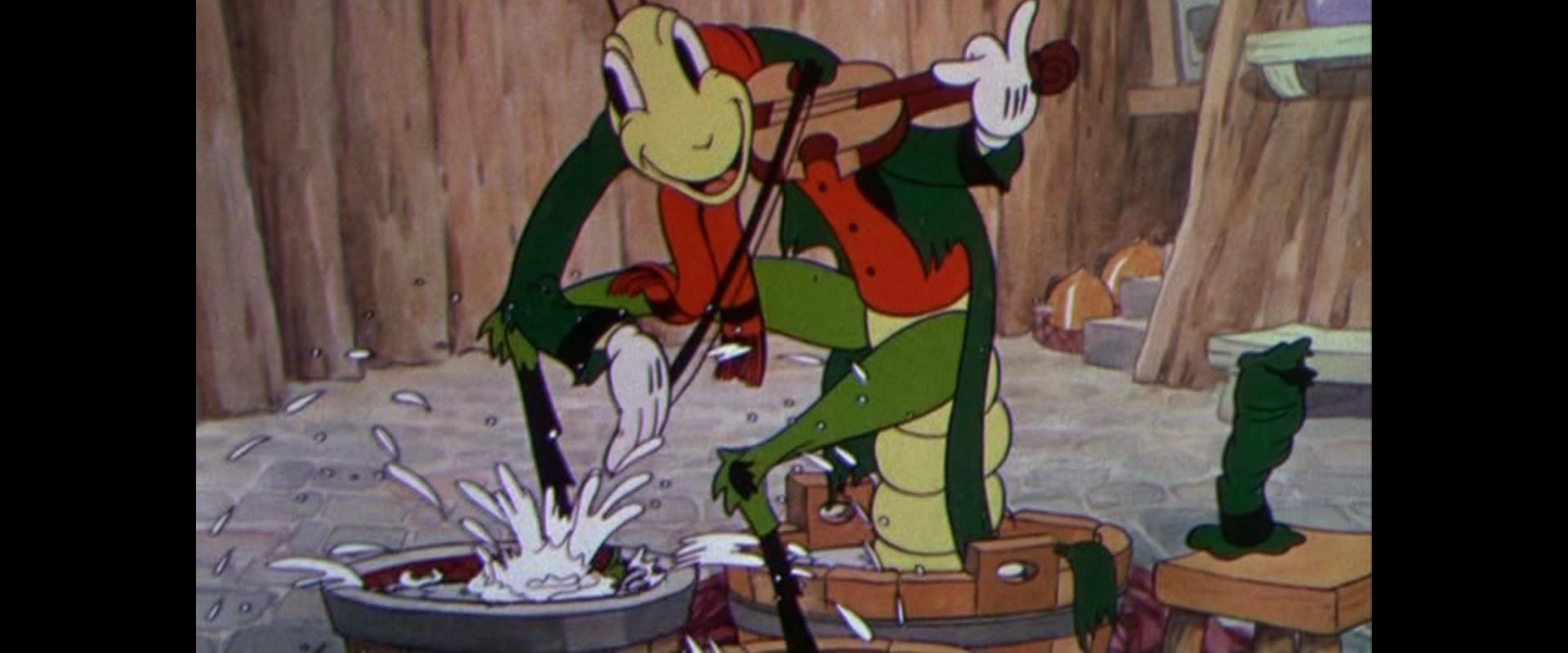 The Grasshopper and the Ants background
