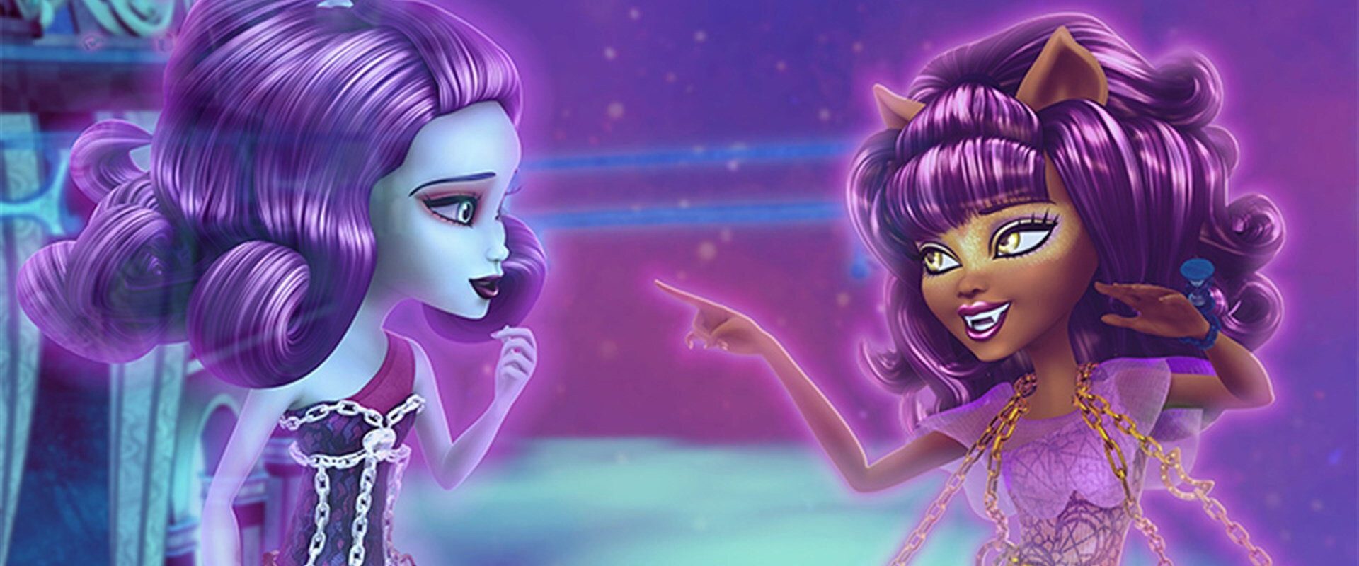 Monster High: Haunted background
