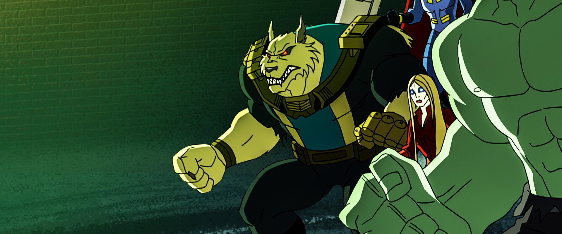 Hulk: Where Monsters Dwell background