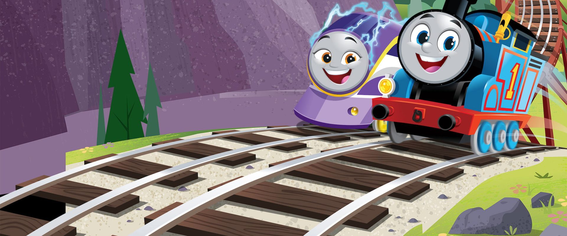 Thomas & Friends: Race for the Sodor Cup background