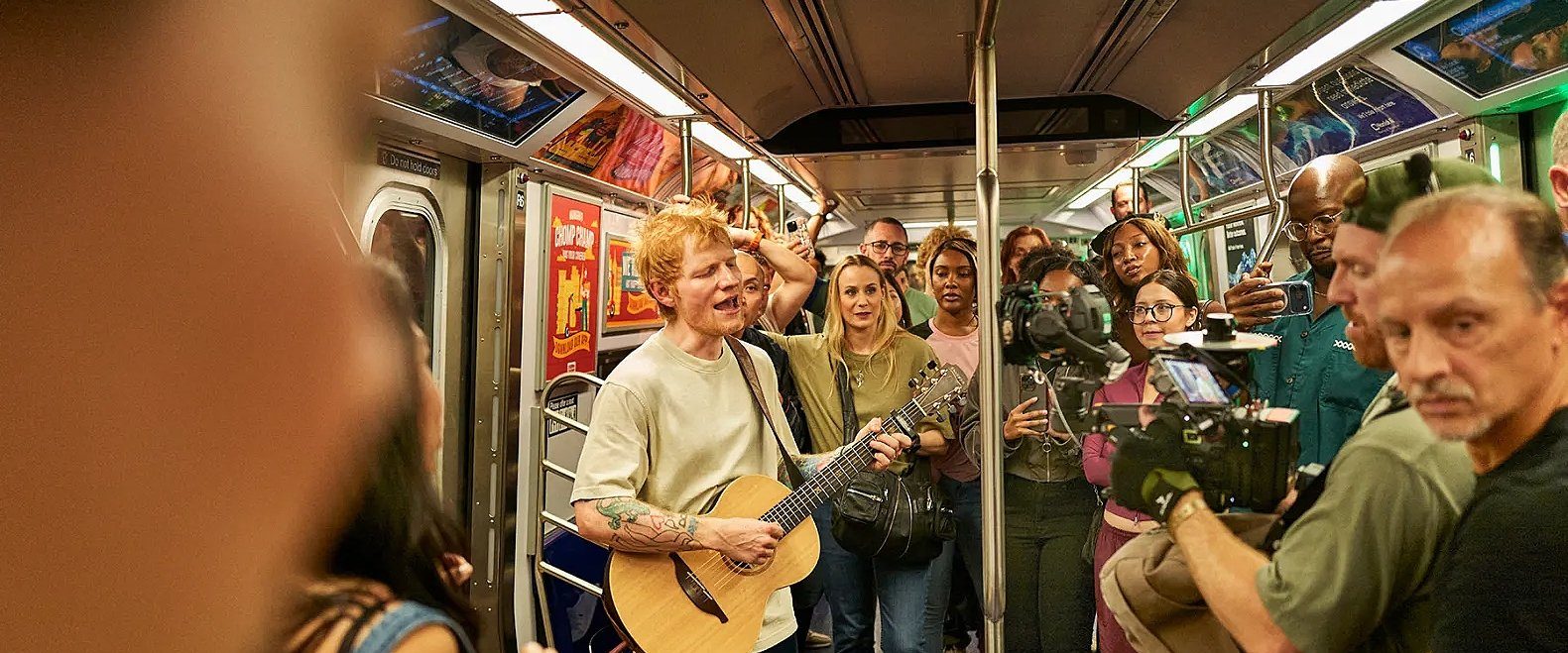 ONE SHOT with Ed Sheeran background