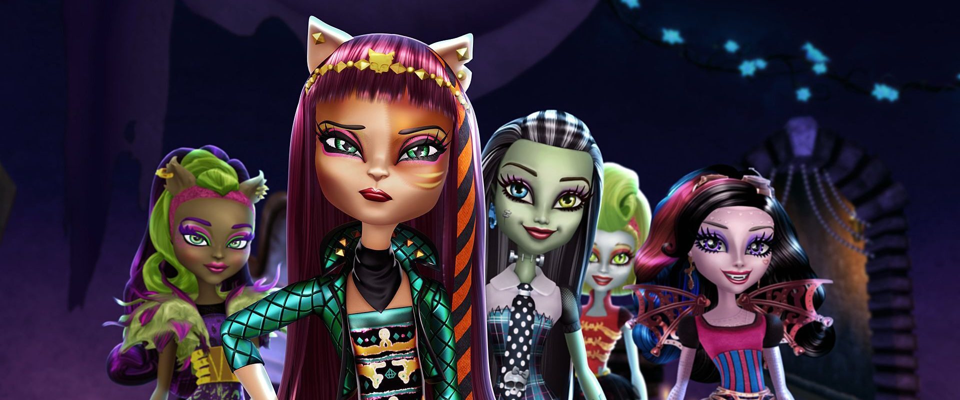 Monster High: Freaky Fusion background