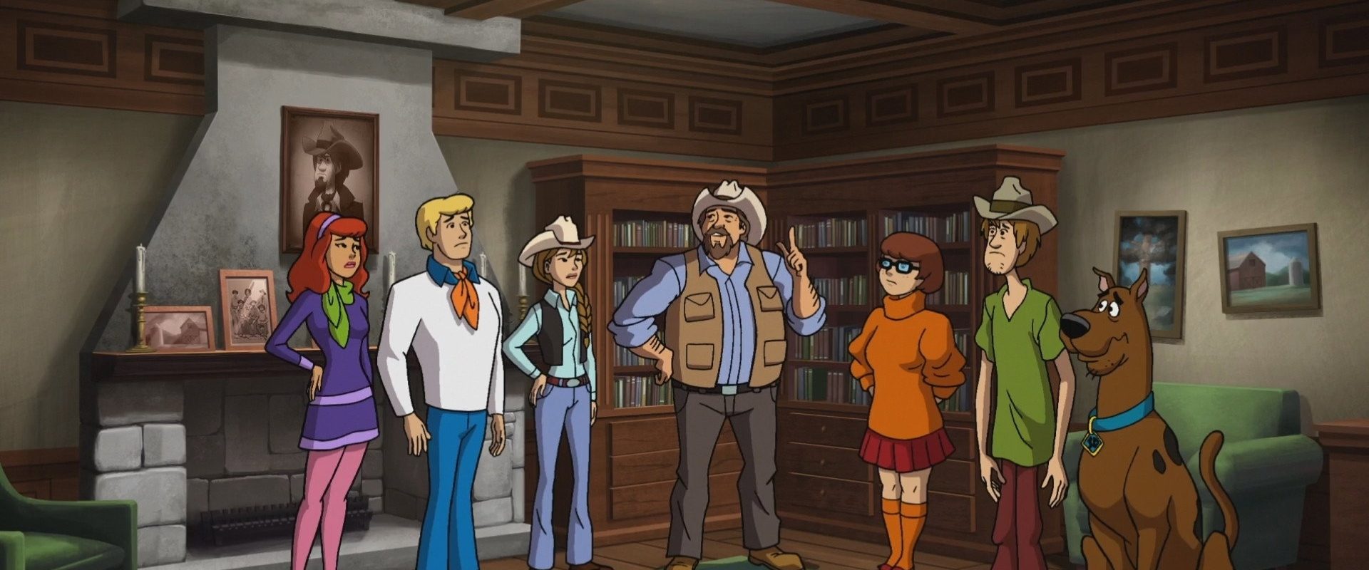Scooby-Doo! Shaggy's Showdown background