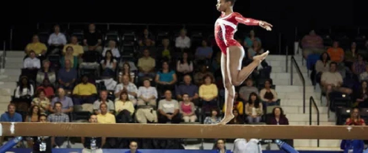 The Gabby Douglas Story background