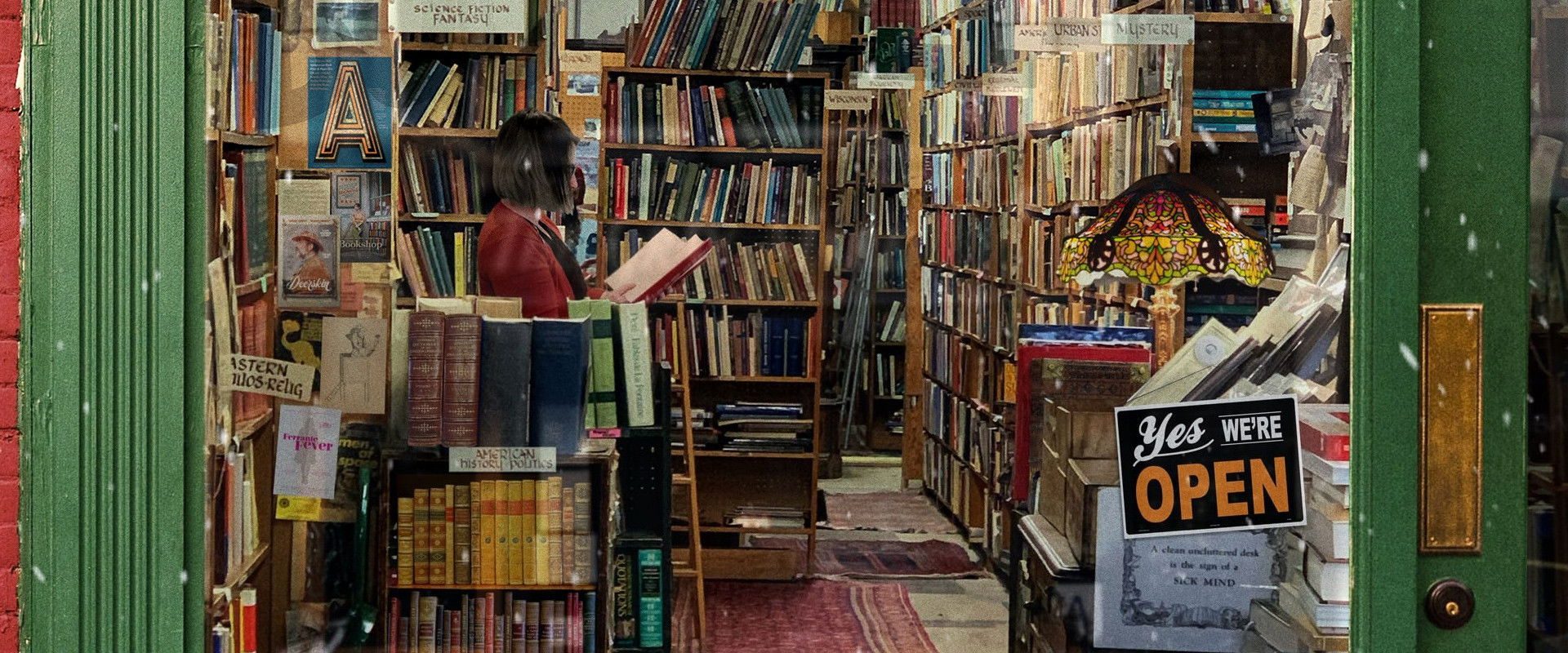 The Booksellers background