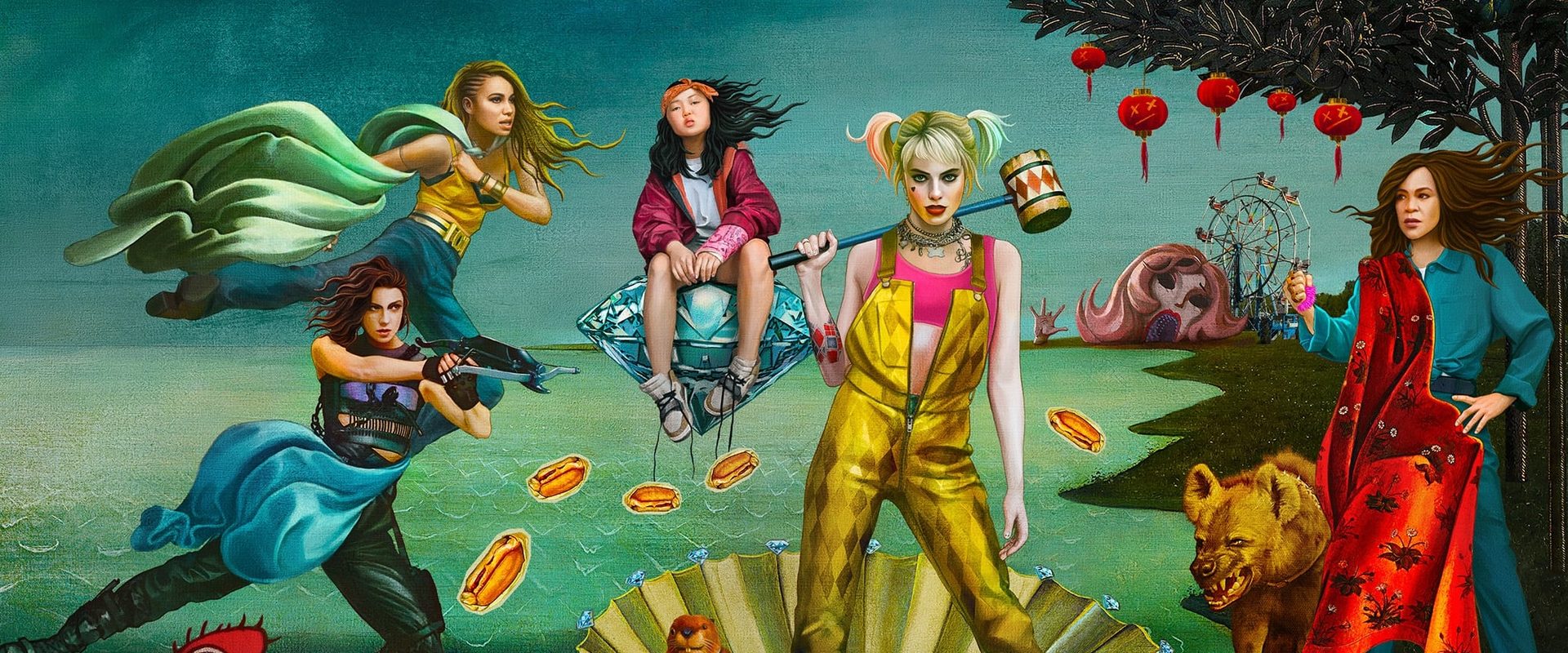 Birds of Prey (and the Fantabulous Emancipation of One Harley Quinn) background