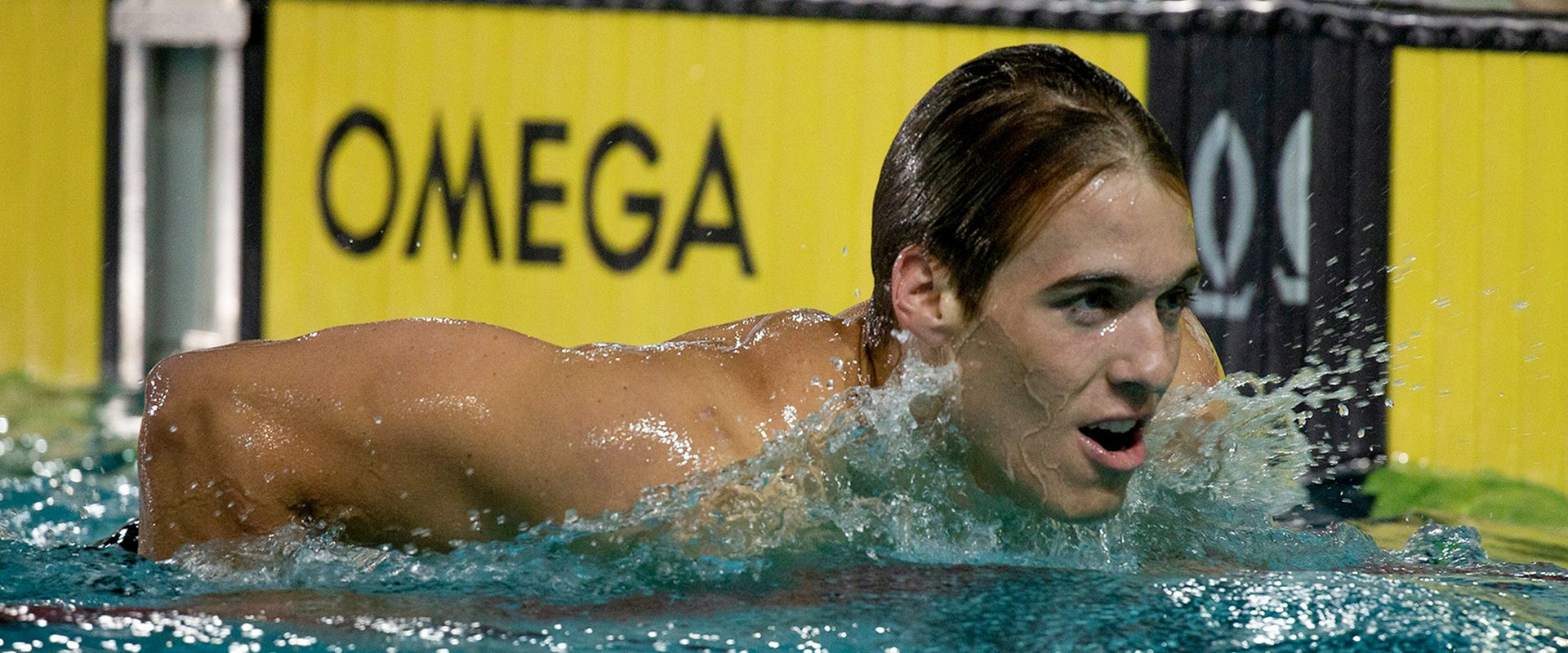 Swimming for Gold background