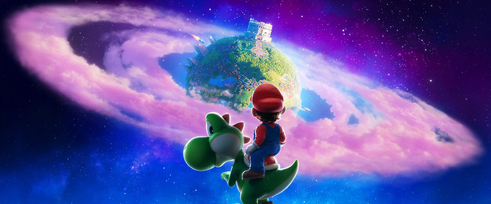 The Super Mario Galaxy Movie background