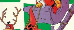 A Flintstone Christmas background