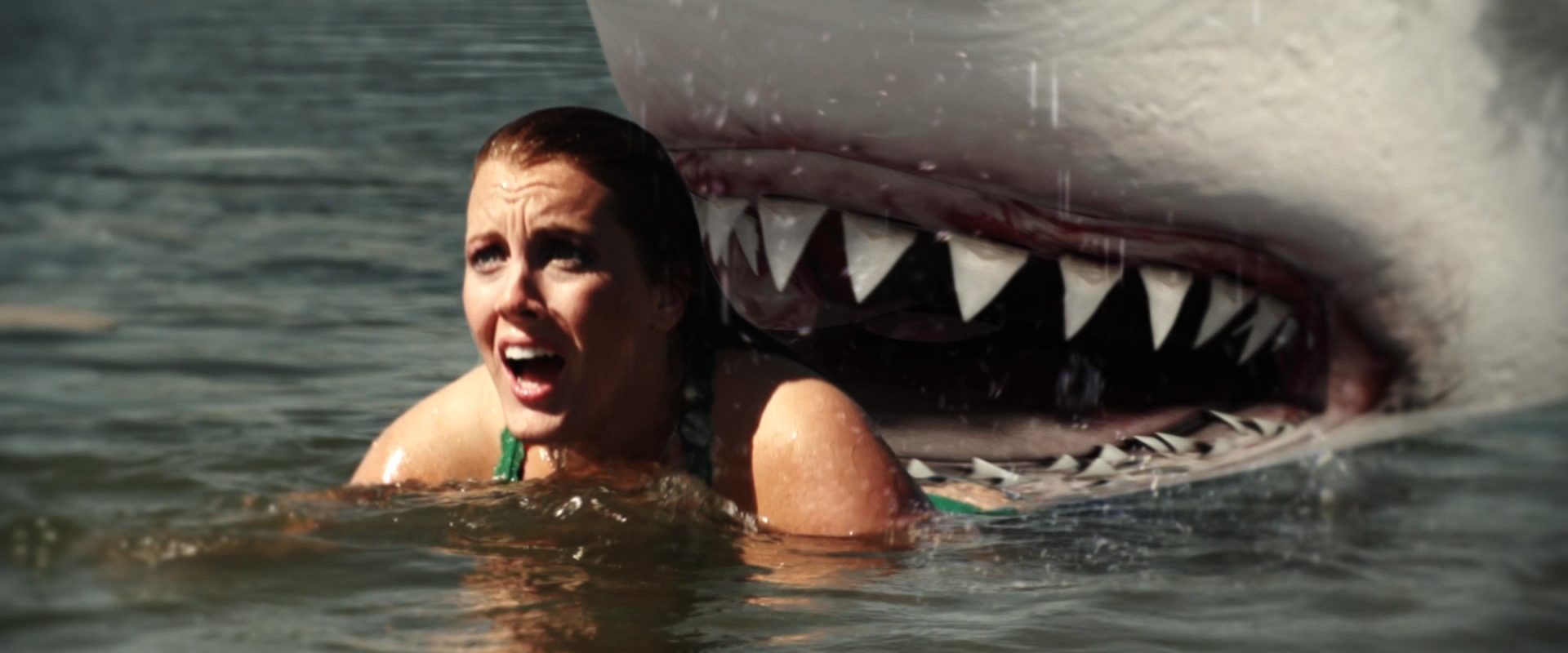 Attack of the Jurassic Shark background