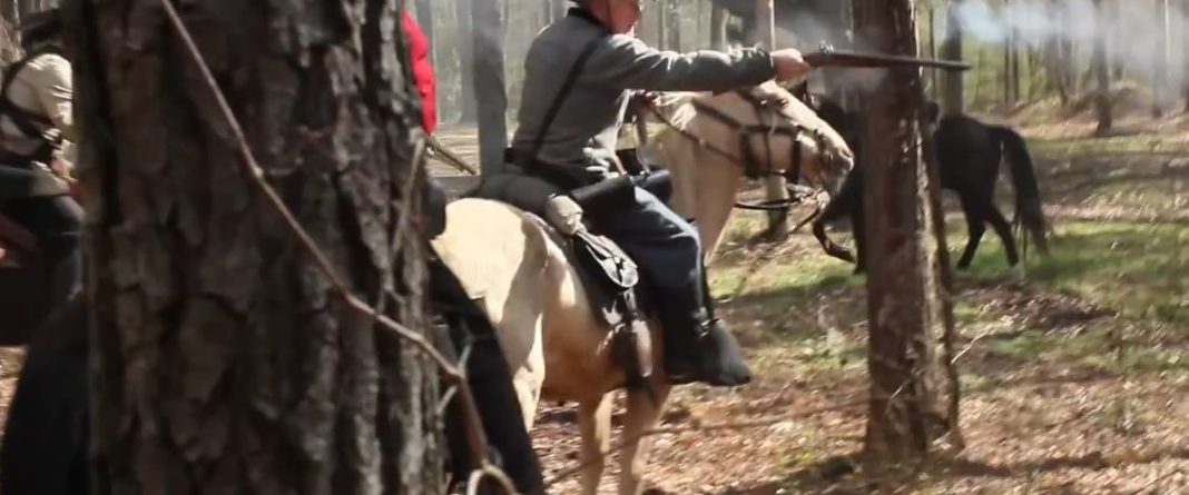 American Confederate background