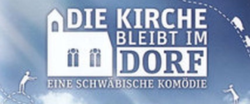 Die Kirche bleibt im Dorf background