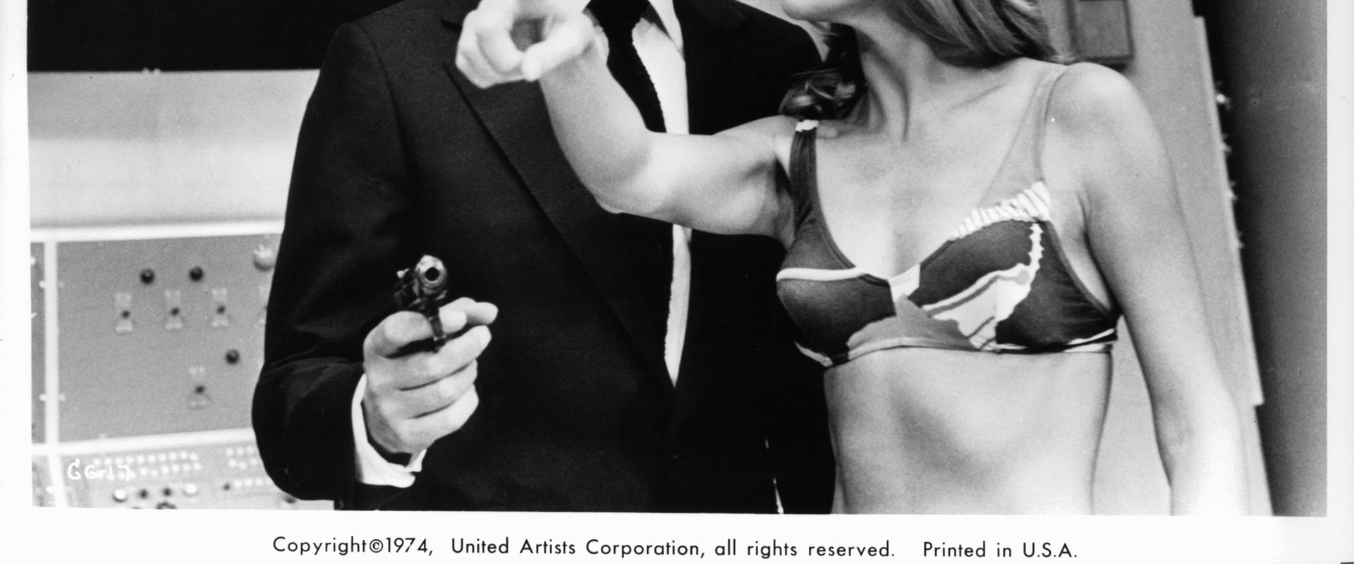 The Man with the Golden Gun background