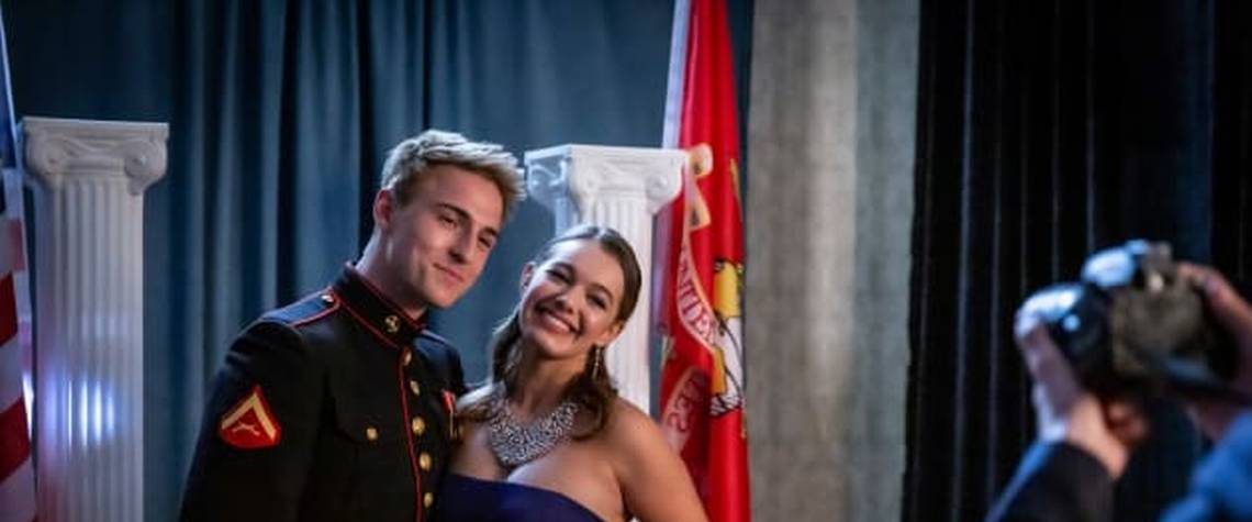 Secrets of a Marine's Wife background