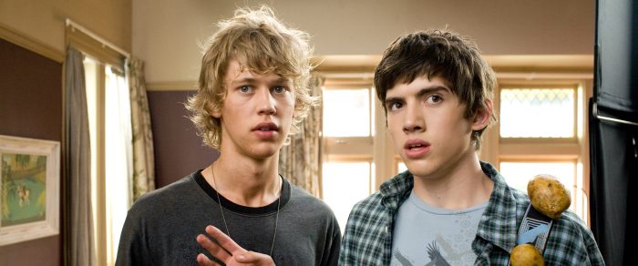 Aliens in the Attic background